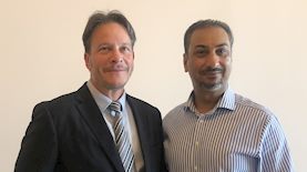 עומאר קאן סגן ועופר ריינהרדט, צילום: יחצ